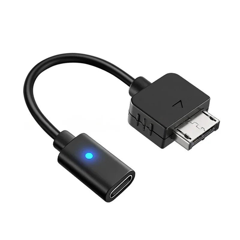 Фото Кабель USB-C для зарядного адаптера контроллера 1000, светодиодный преобразовательный шнур Type-C для консоли PS Vita 1000, провод питания №1