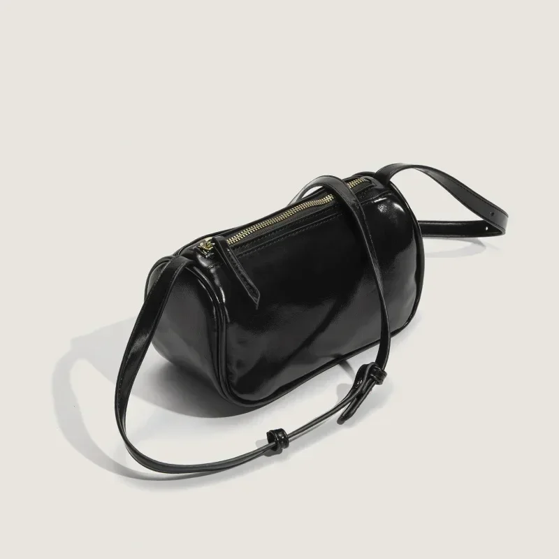 Новая иностранная Сумочка для подмышек однотонная женская сумка на одно плечо