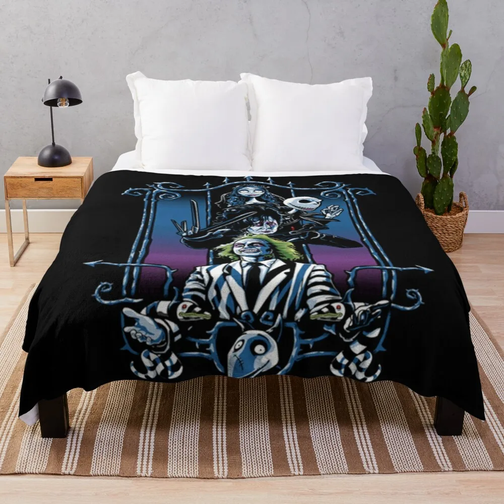 

My tim burton Throw Blanket Thermal Blanket