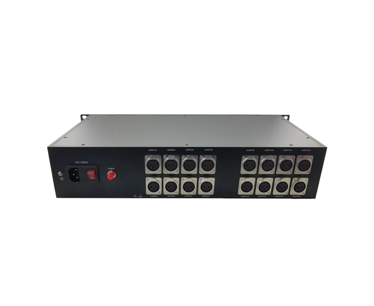 

16 Channels Forward XLR Balanced Audio to Fiber Optical Converter