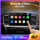 Автомагнитола AWESAFE PX9 для Mercedes-Benz M Class W166 ML 2011 -2015, мультимедийный видеоплеер с GPS, 2din, 2 din, Android 10,0
