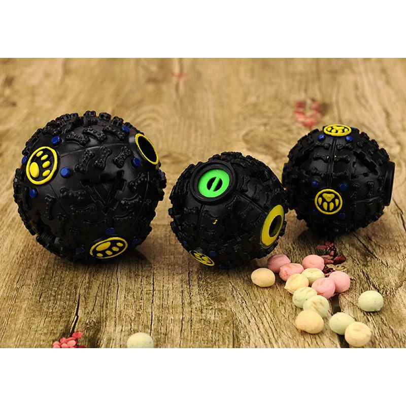 Аксессуары для домашних животных: мяч пропущенных продуктов пищащий щенок