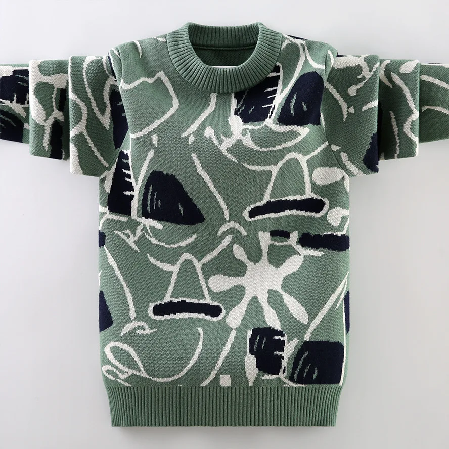 

Свитер детский с длинным рукавом, на возраст 6-12 лет