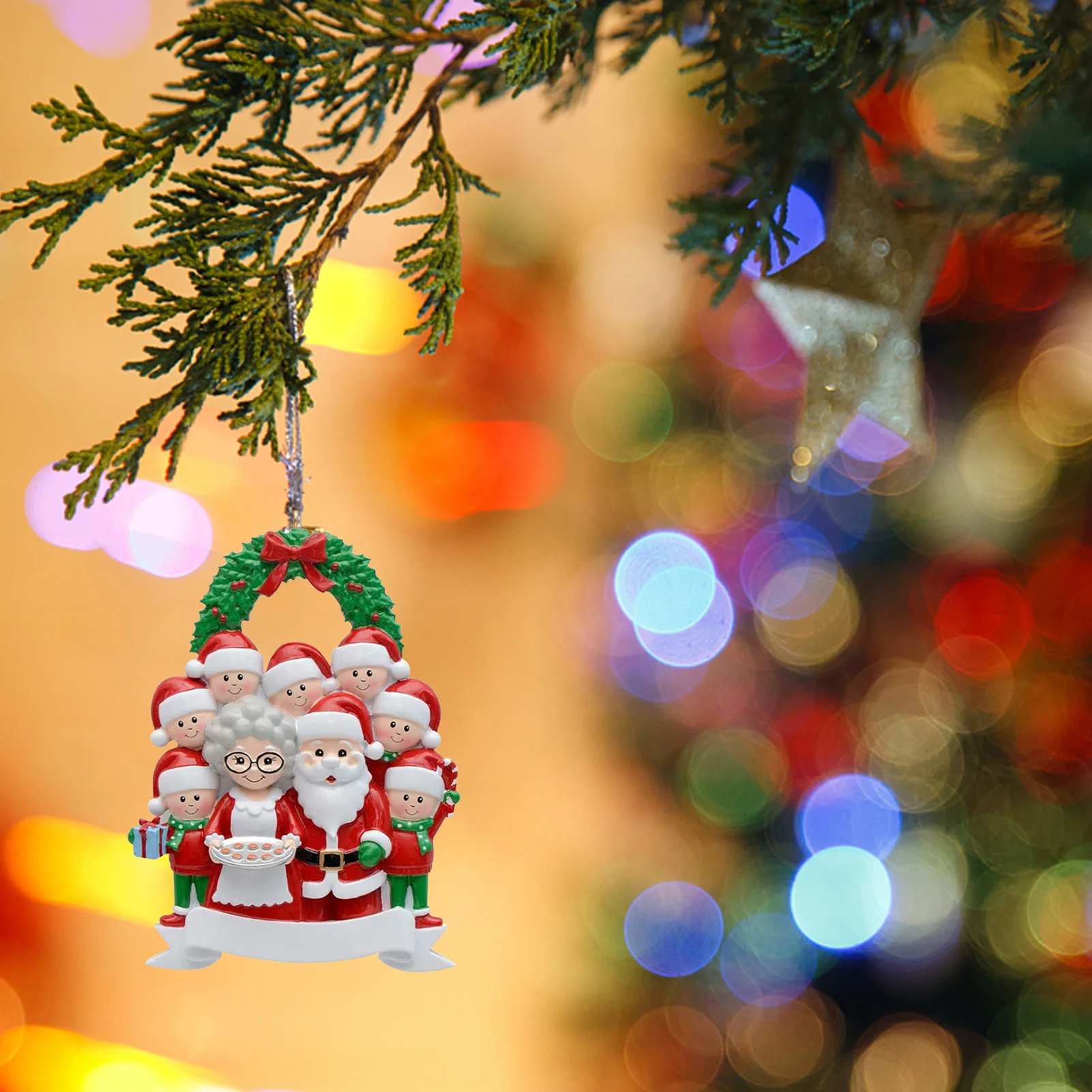 

Рождественская елка, украшения для семьи, новинка 2021, набор для украшения рождественской елки, Уникальный рождественский подарок для семьи ...