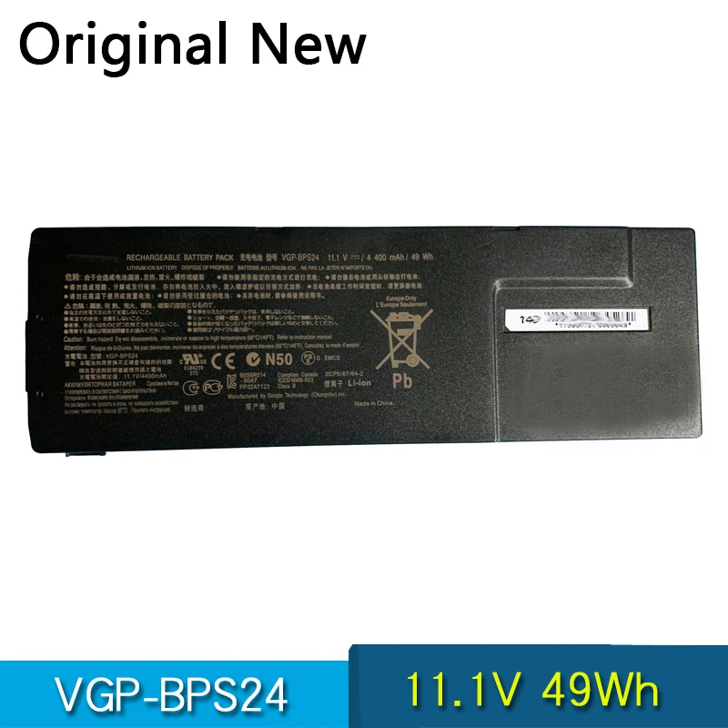 Оригинальный VGP-BPL24 VGP-BPS24 ноутбук Батарея для SONY VAIO SVS13 SVS1311 SVS15 SVS1511 VPCSA VPCSB VPCSC VPCSD VPCSE
