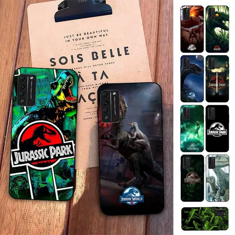 

Jurassic Park Dinosaur Phone Case for Huawei Honor 10 i 8X C 5A 20 9 10 30 lite pro Voew 10 20 V30