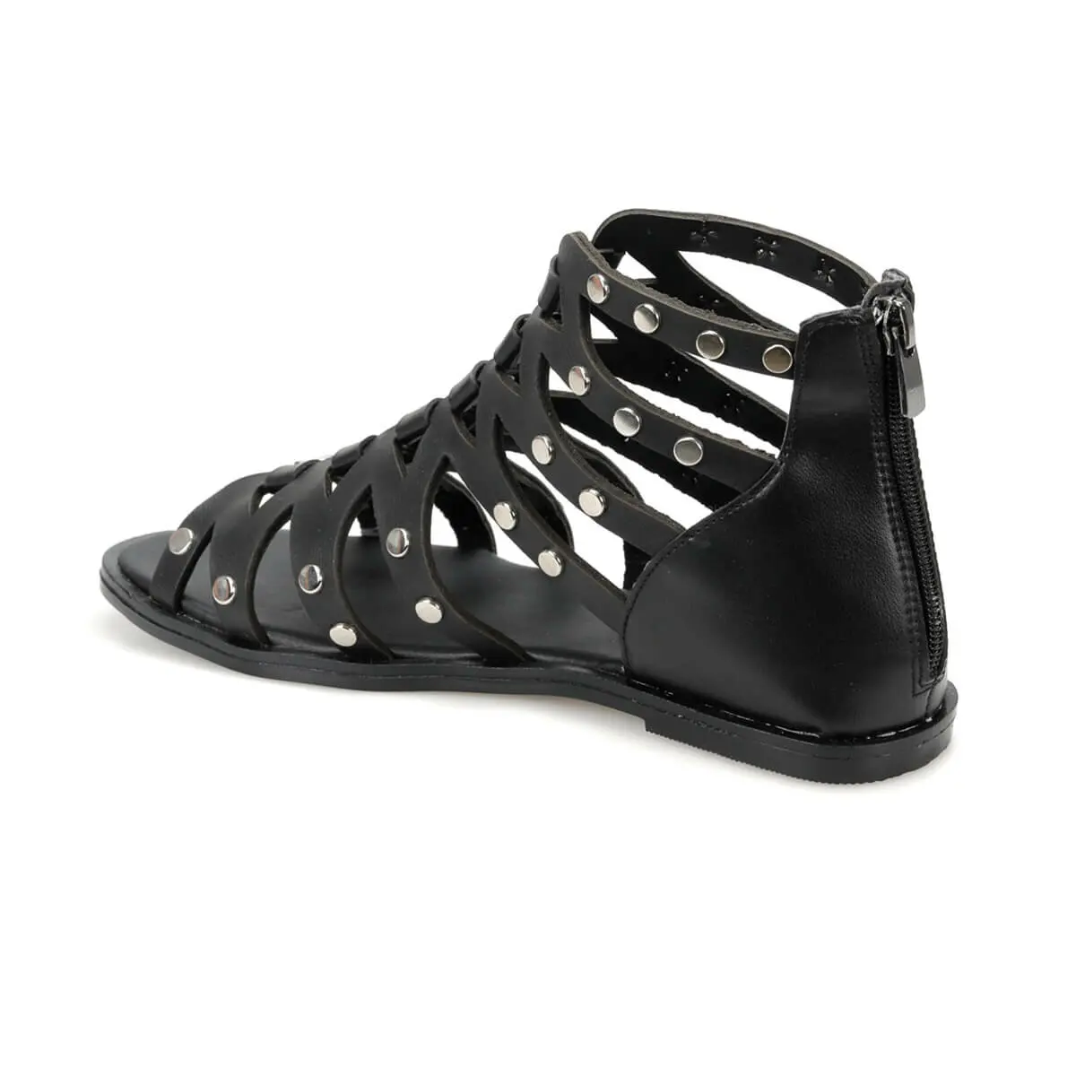 

19S-196 Black Women 'S Flat Sandals