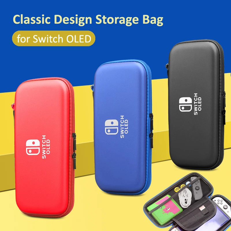 

Для Nintendo Switch OLED сумка для хранения Портативный чехол для ношения ДЛЯ NS Switch OLED игровые аксессуары