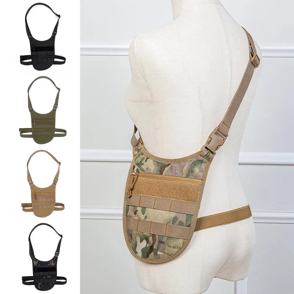 Сумка-Кроссбоди унисекс с камуфляжным принтом, с защитой от кражи