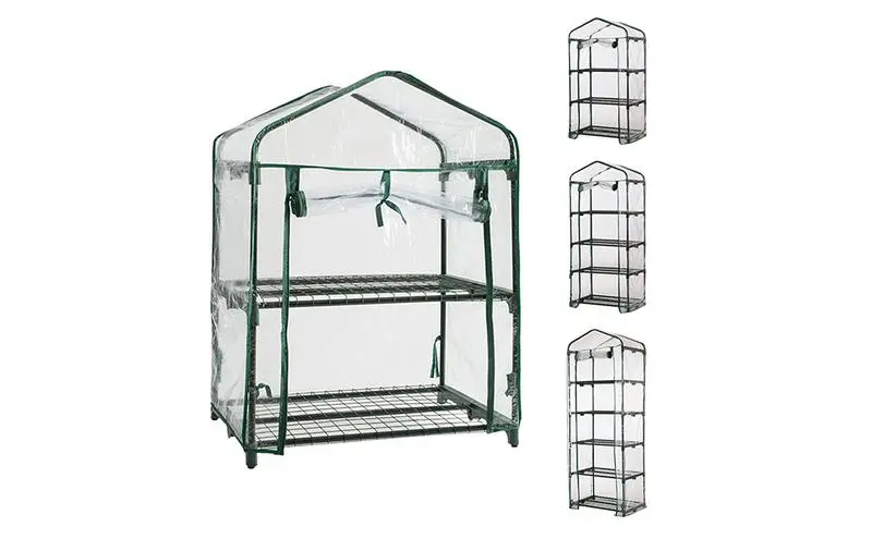 

Clear Plant Greenhouse Portable Home Tunnel Greenhouse Plant Cover For Winter Plant Protection Barrier for Home Outdoor Plant