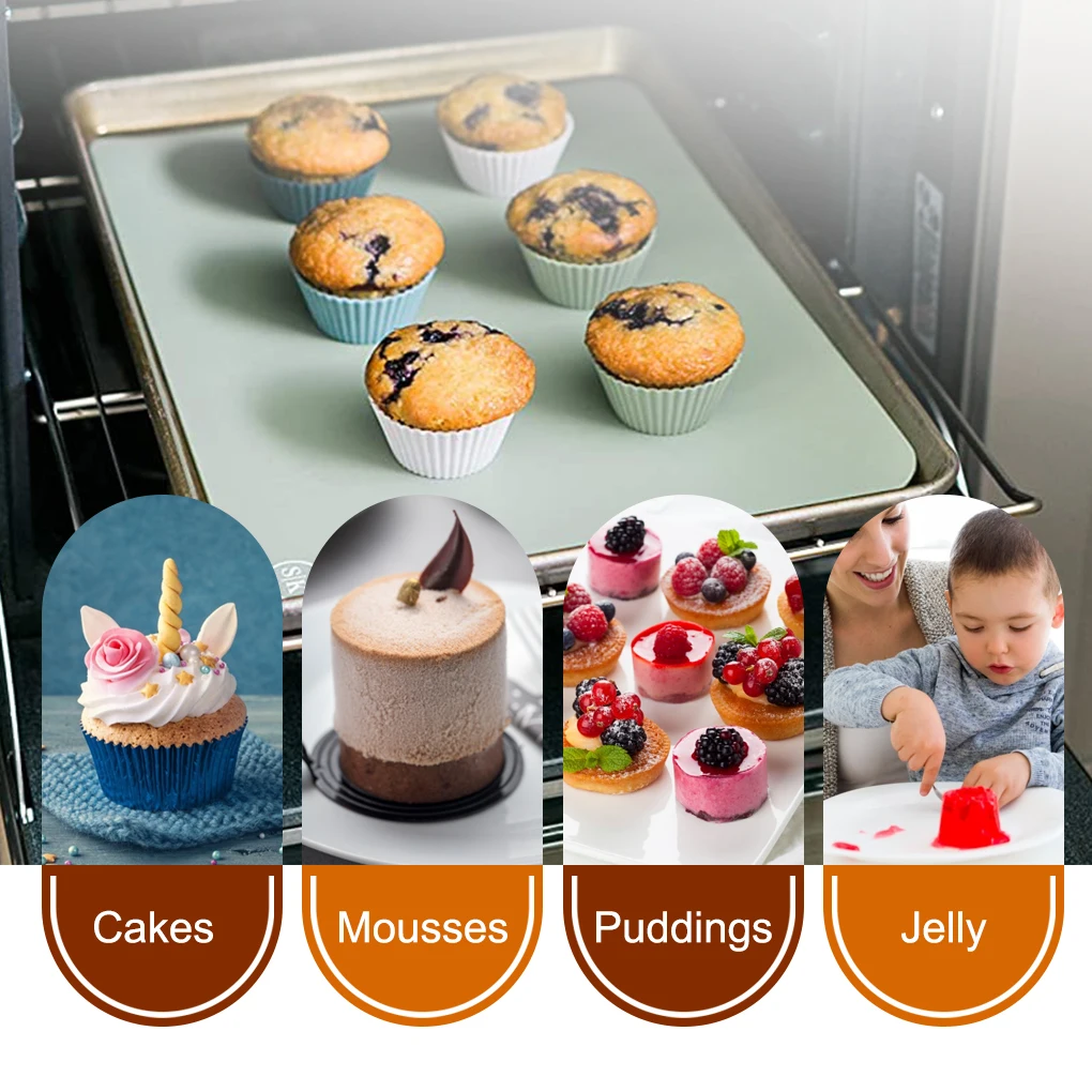 

12pcs Oilproof Cupcake Liner Baking Cup Cupcake Paper Cup Muffin Cups Tray Case Wedding Party Caissettes Golden Wrapper Pape