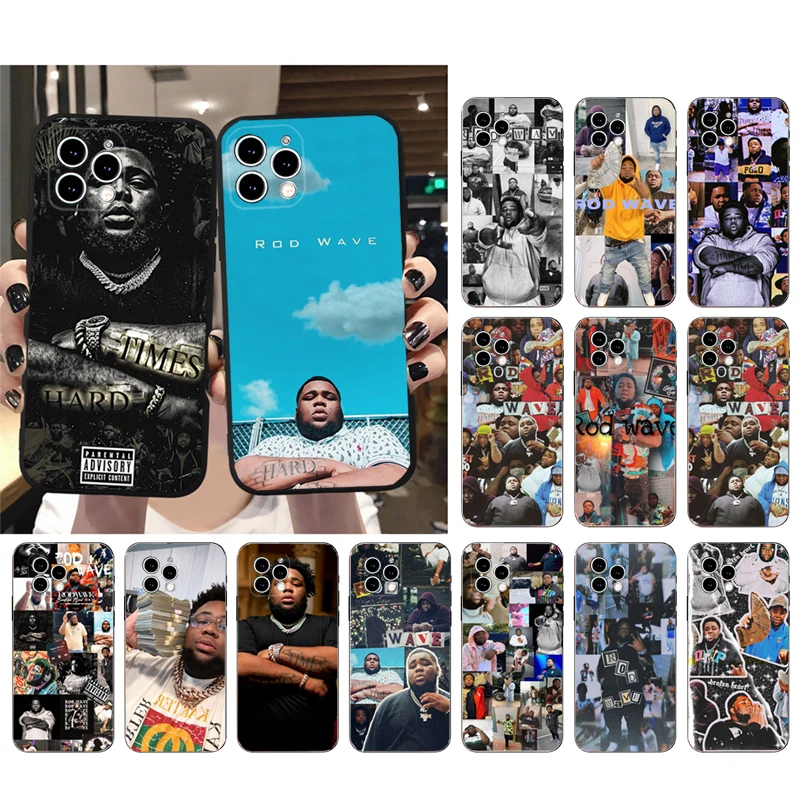 

Rapper Rod Wave Phone Case For iphone 14 Pro Max 13 12 11 Pro Max XS XR X 12mini 7 8 14 Plus SE Case Funda