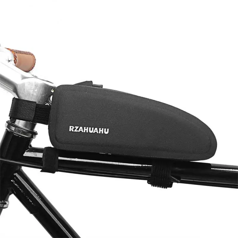 

RZAHUAHU Сумка Для Велосипеда MTB Mountain Bike Saddle Bag Top Front Tube Frame Bag Waterproof Cycling Backpack Bike Accessories