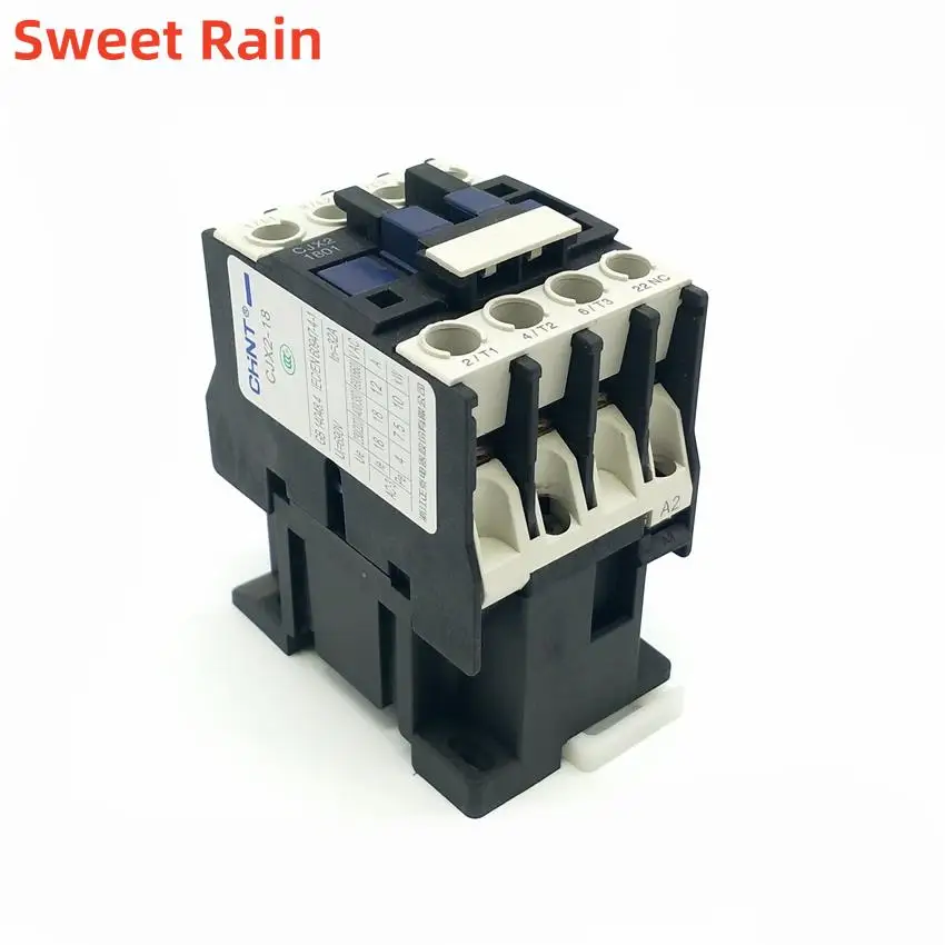 Контактор переменного тока CHINT CJX2-1801 1NC CJX2-1810 1НО 18А Напряжение катушки контактора