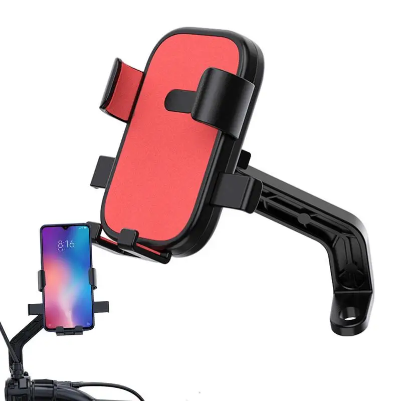 

Bike Phone Mount Waterproof Weatherproof Handlebar Phone Bag 360 Rotatable Bike Phone Holder Cell Phone Mount For Motorcycle Fit