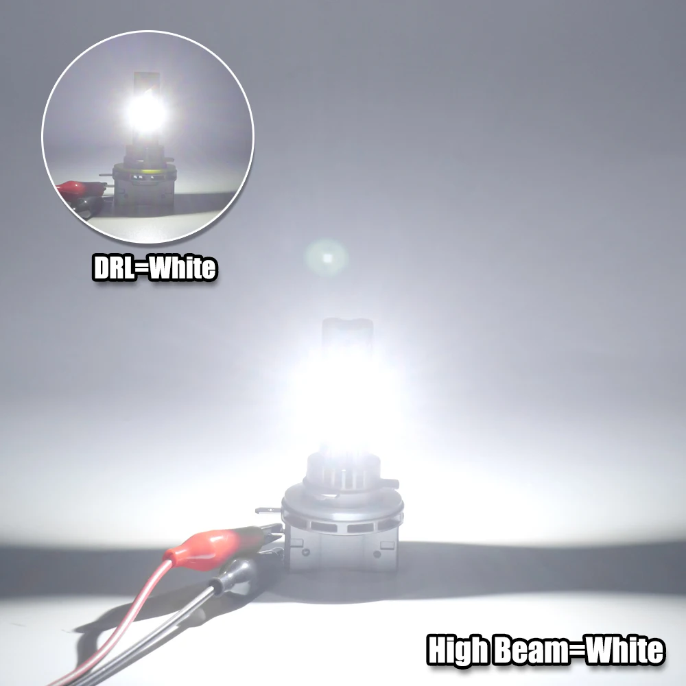 

2x H15 светодиодные дневные ходовые огни Canbus, автомобильные фары 30000Lm DRL для Mazda/BMW/Mercedes GLK/A180/Audi Q7 A6 A3/Golf 6 7