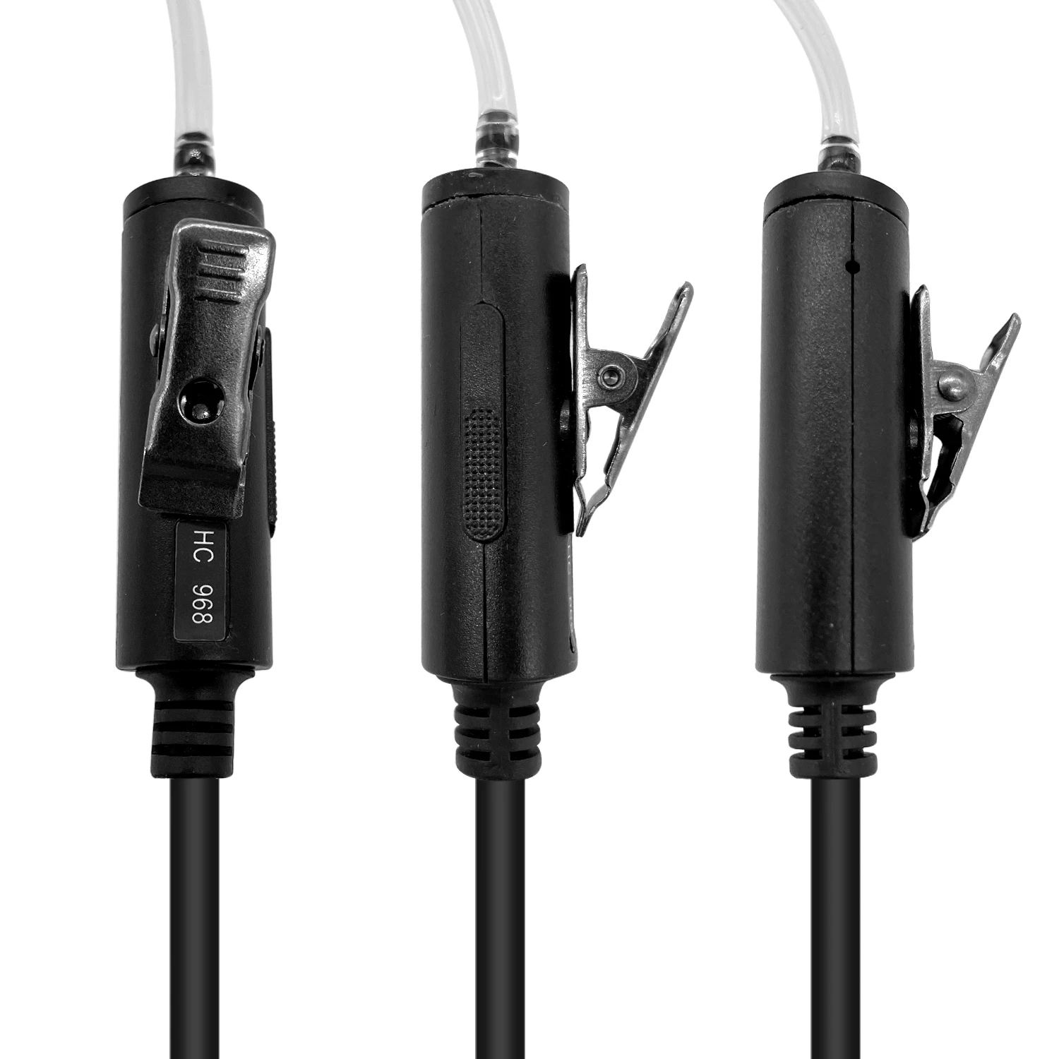 Air Acoustic Tube Headset Earpiece for Radio Walkie Talkie Headset for BaoFeng BF-T3, BF-888S, BF-F8HP, BF-F9 (Give ear plugs)