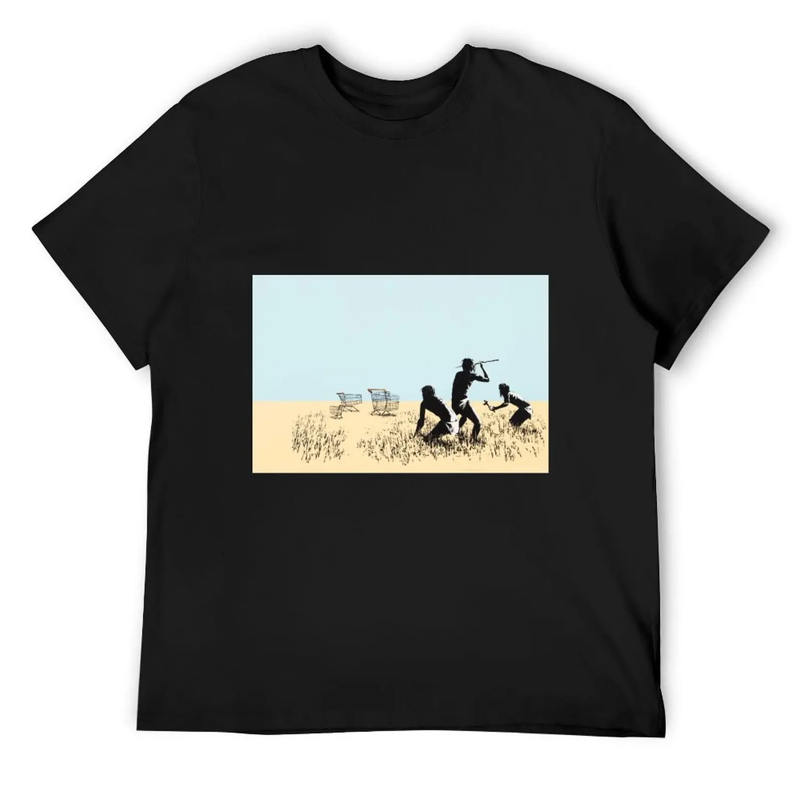 Футболка Banksy Trolley Hunters Art