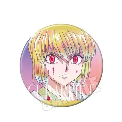 Аниме HUNTER×HUNTER GON · FREECSS Killua Zoldyck Kurapika фигурка 58 мм значок круглая брошь булавка 1597