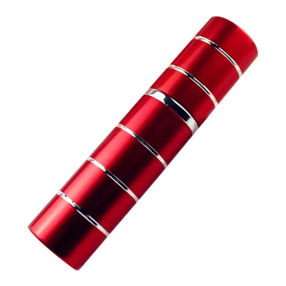 

Удобная мини-бутылка для распыления с гладкой поверхностью, металлическая многоразовая бутылка для аккуратного макияжа