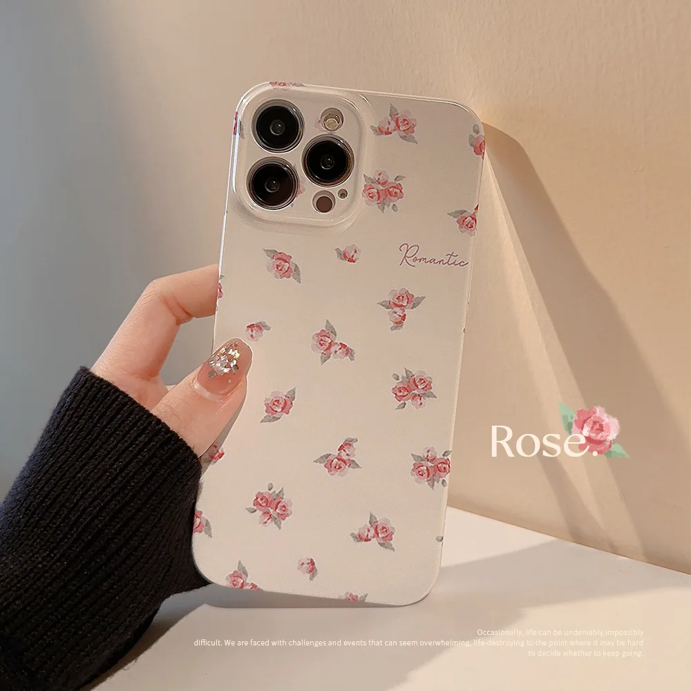 

Чехол с изображением розы для IPhone 13 12 11 14 X Pro Max
