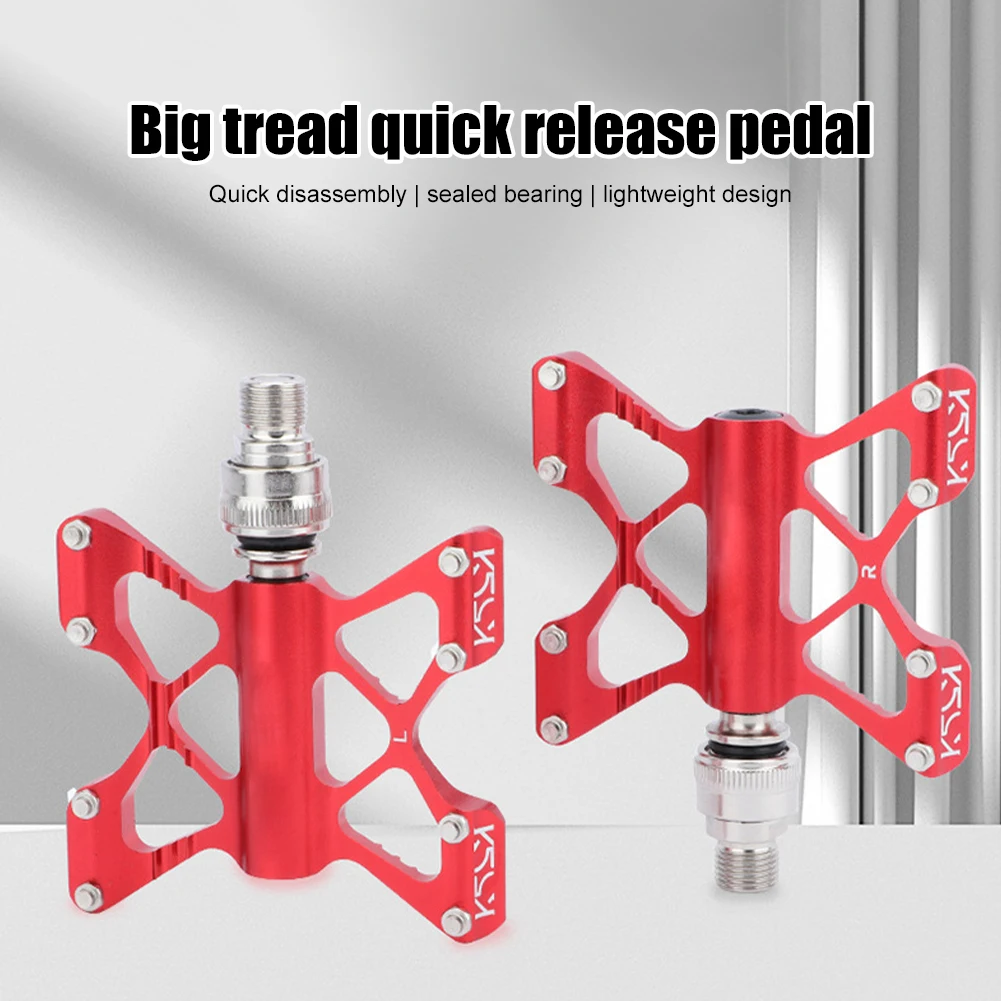 

Bike Pedals Quick Release Ultralight Bicycle Pedals for Brompton Folding Bike/Road Bike/Mountain Bike Bicycle Accessories