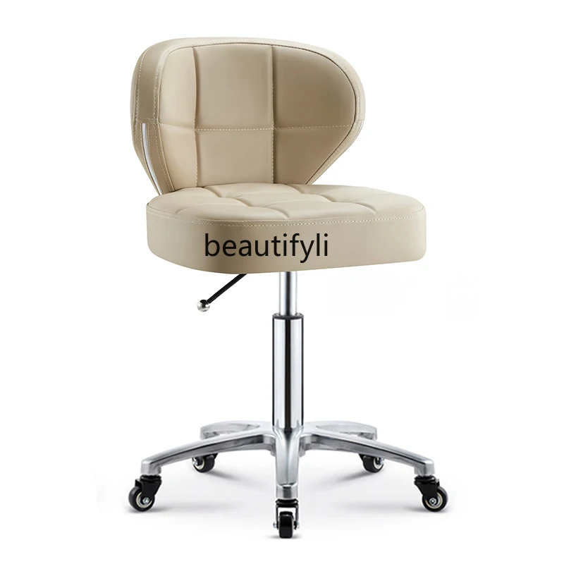 

Beauty Stool Backrest Pulley Nail Beauty Salon Makeup Stool Pulley Beauty Chair Chair Lift