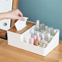 tissue box plastic simple drawing paper box creative multi functional storage carton living room desktop paper towel holder