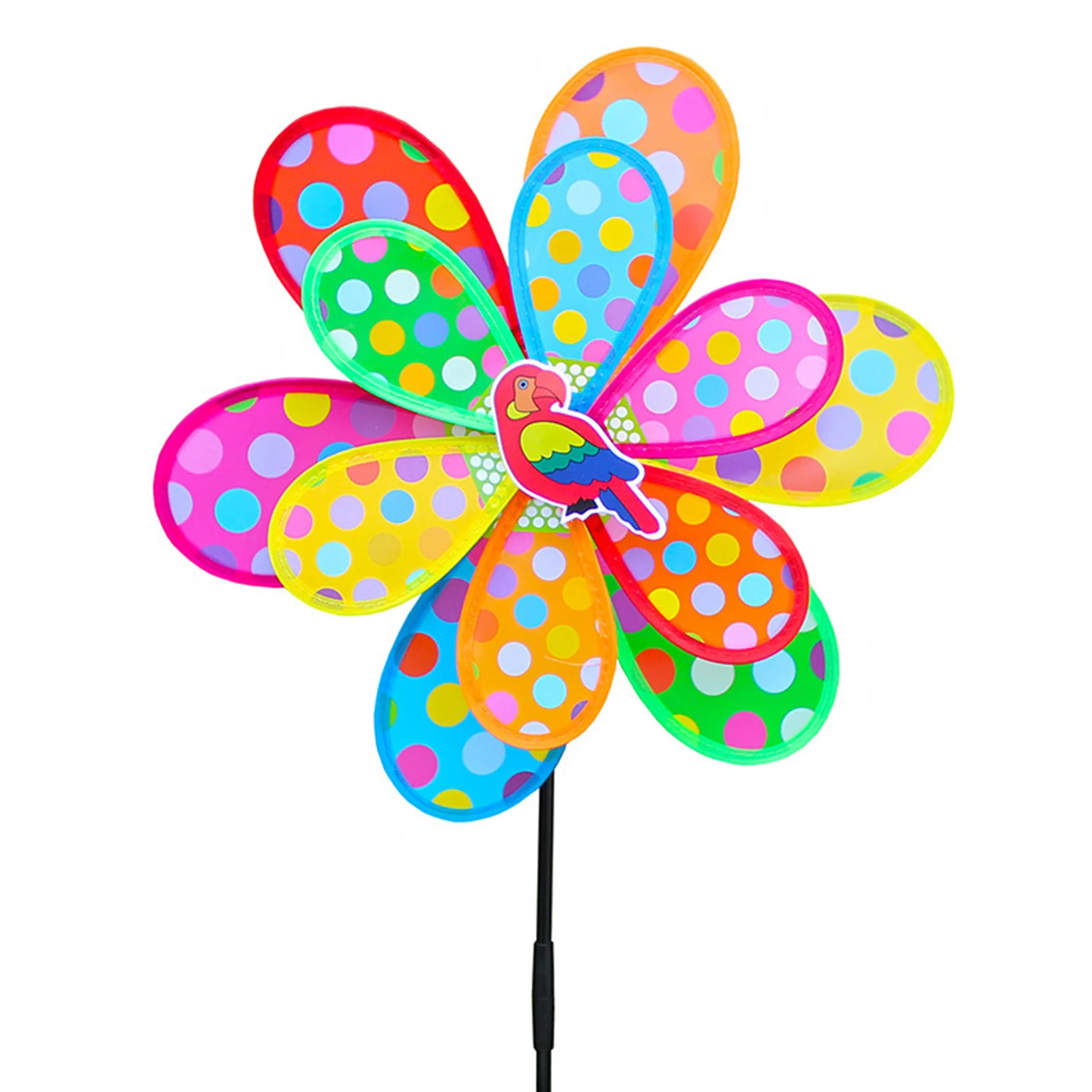 

Yard Wind Spinner Wind Spinner Color Dots Windmills Lawn Decor Pinwheels For Yard And Garden Outdoor Lawn Ornaments Wind Spinner