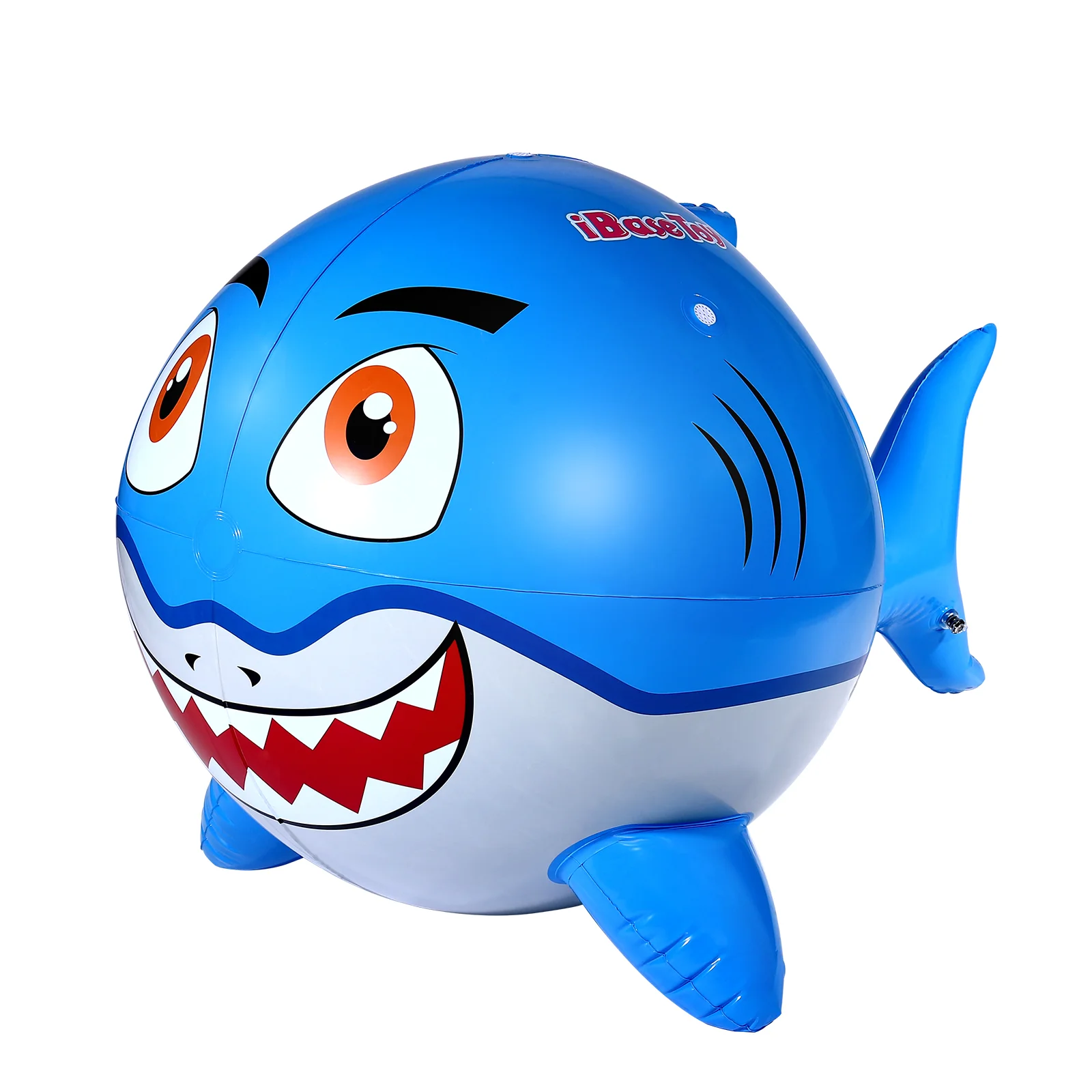 

IBASETOY Funny Leakproof Inflatable Shark Water Sprinkling Shark Sprinkler