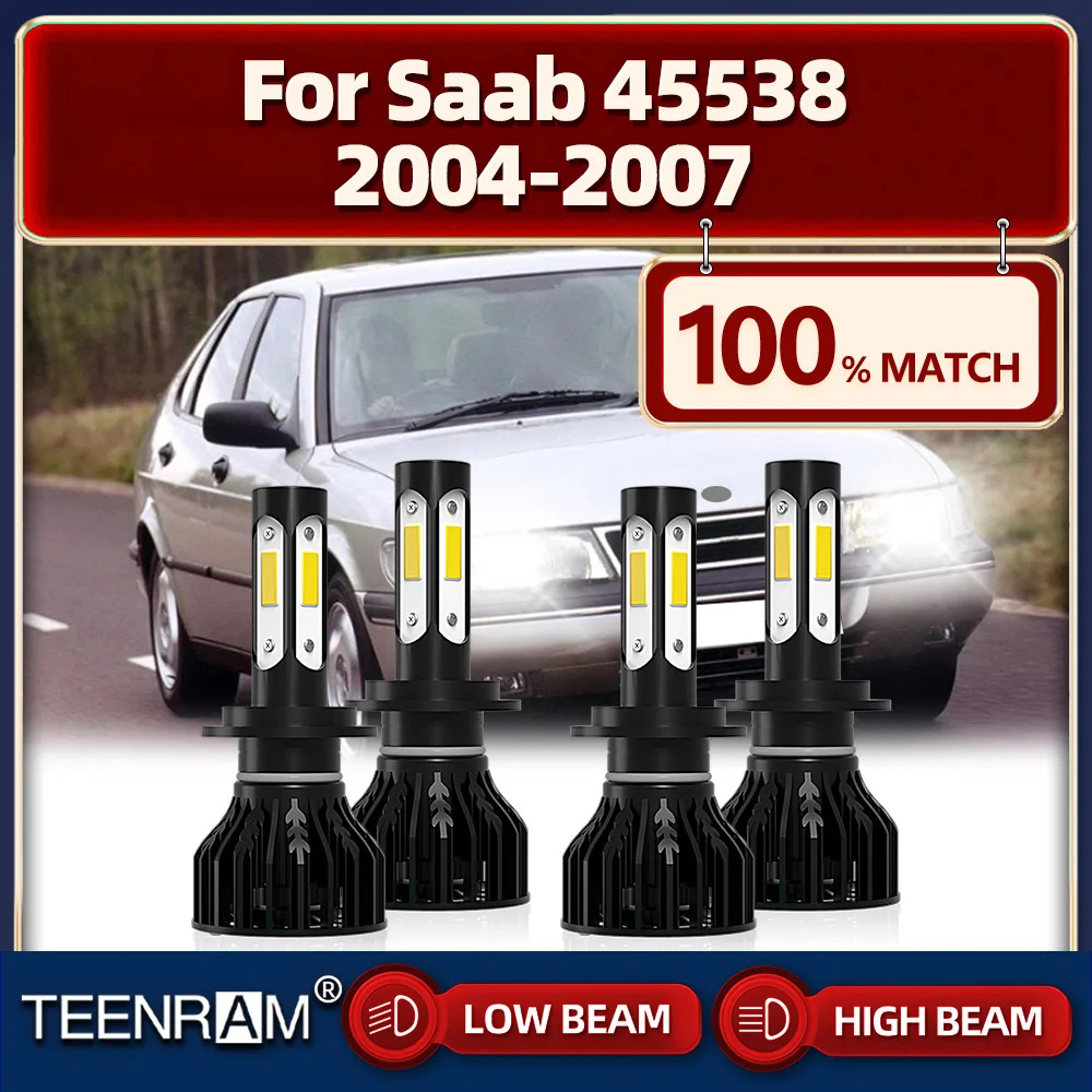 240 Вт H7 Canbus светодиодные фары 40000LM CSP чип авто лампа 6000K белый турбо автомобильный