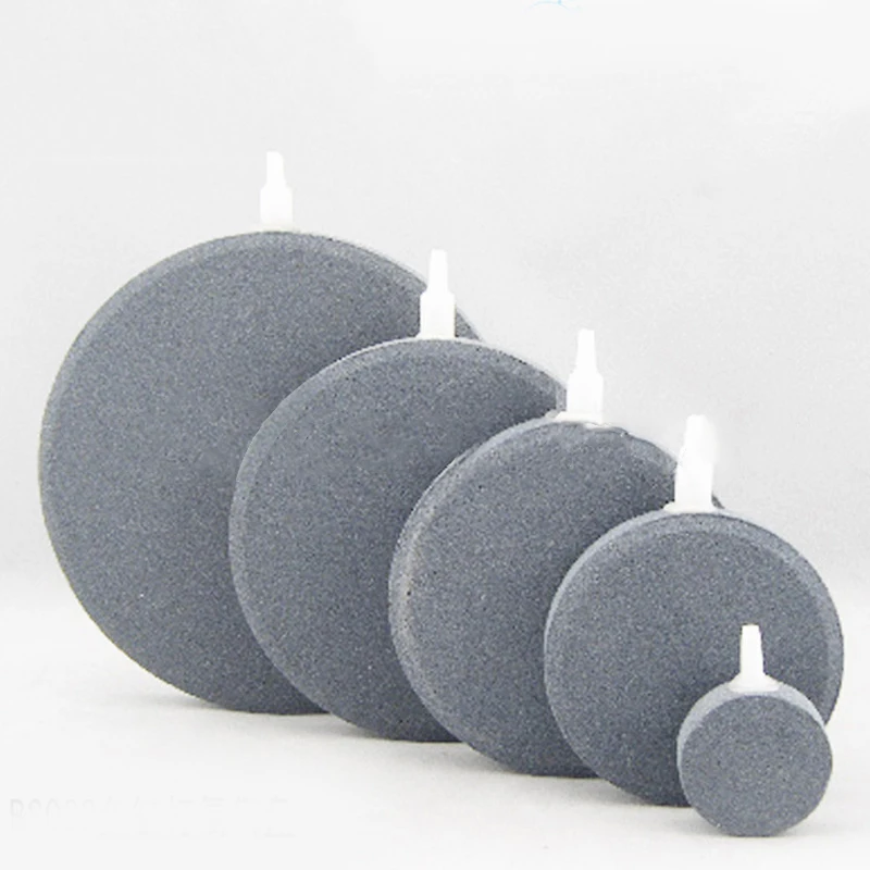 

4cm Bubble Stone Aerator For Aquarium Fish Tank Ceramic Air Disk Stone Diffuser For Air Pump Use Aquarium Fish Oxygenation Tools