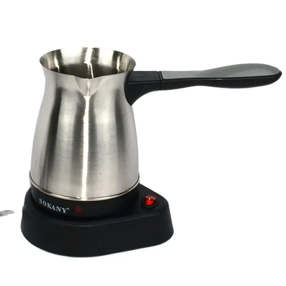 Электрическая Турецкая греческая кофеварка машина из нержавеющей стали котелок