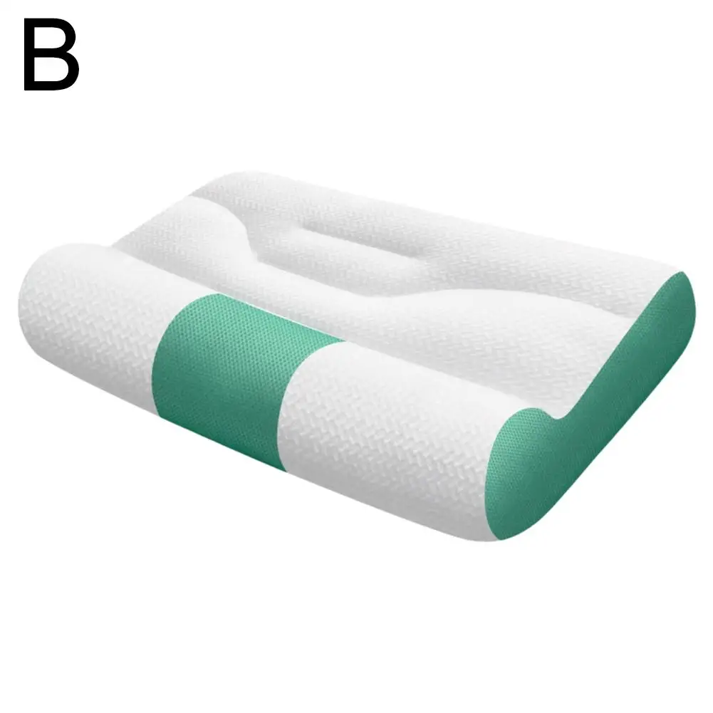 Подушка из пены с эффектом памяти для шеи Эргономичная подушка гусиного пуха