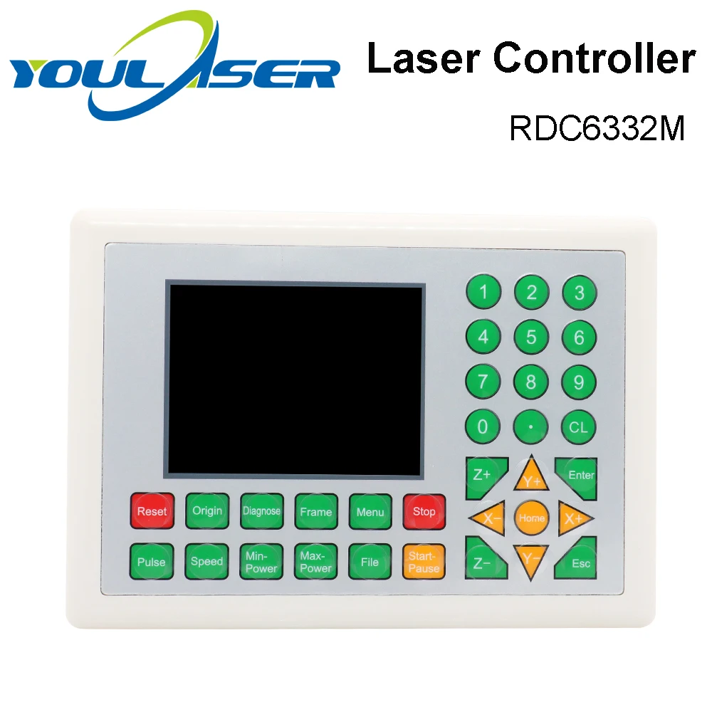 

XTWLASER Ruida RD RDC6332G 6332M Co2 Laser DSP Controller for Laser Engraving and Cutting Machine RDC DSP 6332G 6332M