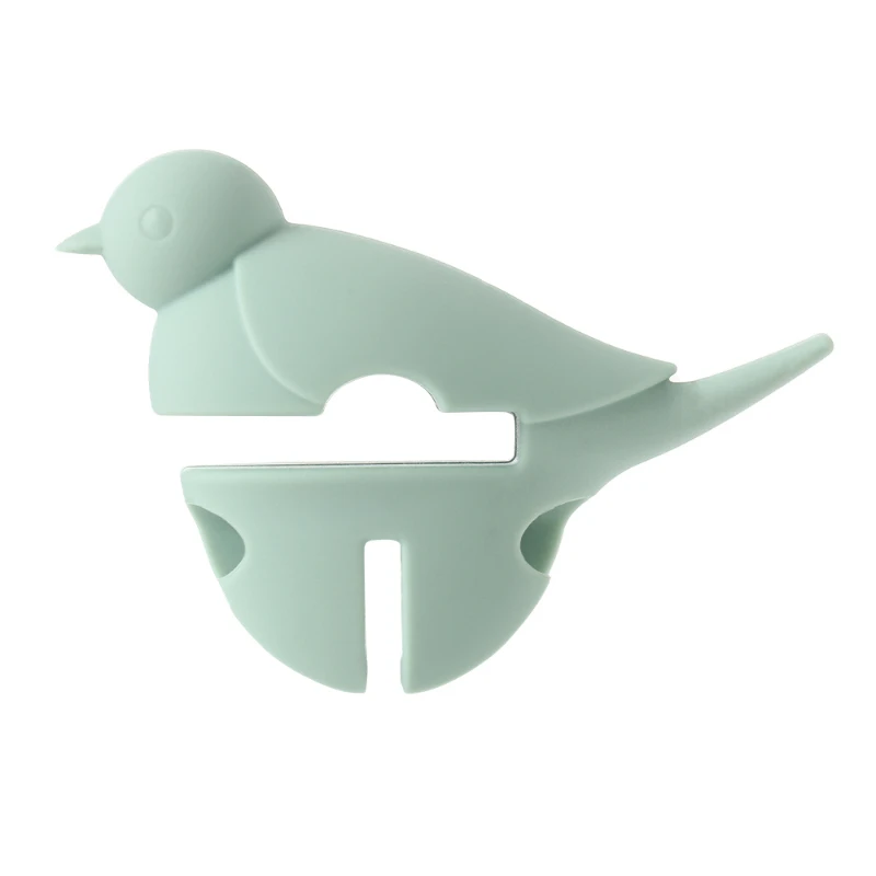 

Pot Side Clip Silicone Bracket Bird Colander Hanging Spoon Rest Porta Macetas Soporte Utensili Cucina Küchenhelfer Accessories