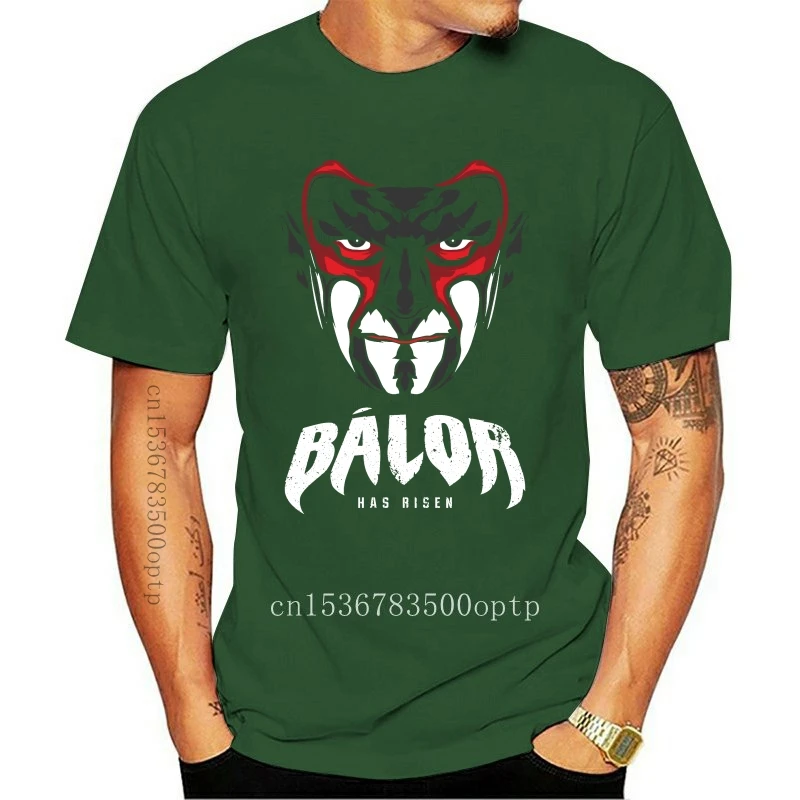 

Финн Балор-camiseta negra унисекс, Camisa estampada с высоким качеством, WWX52, nueva
