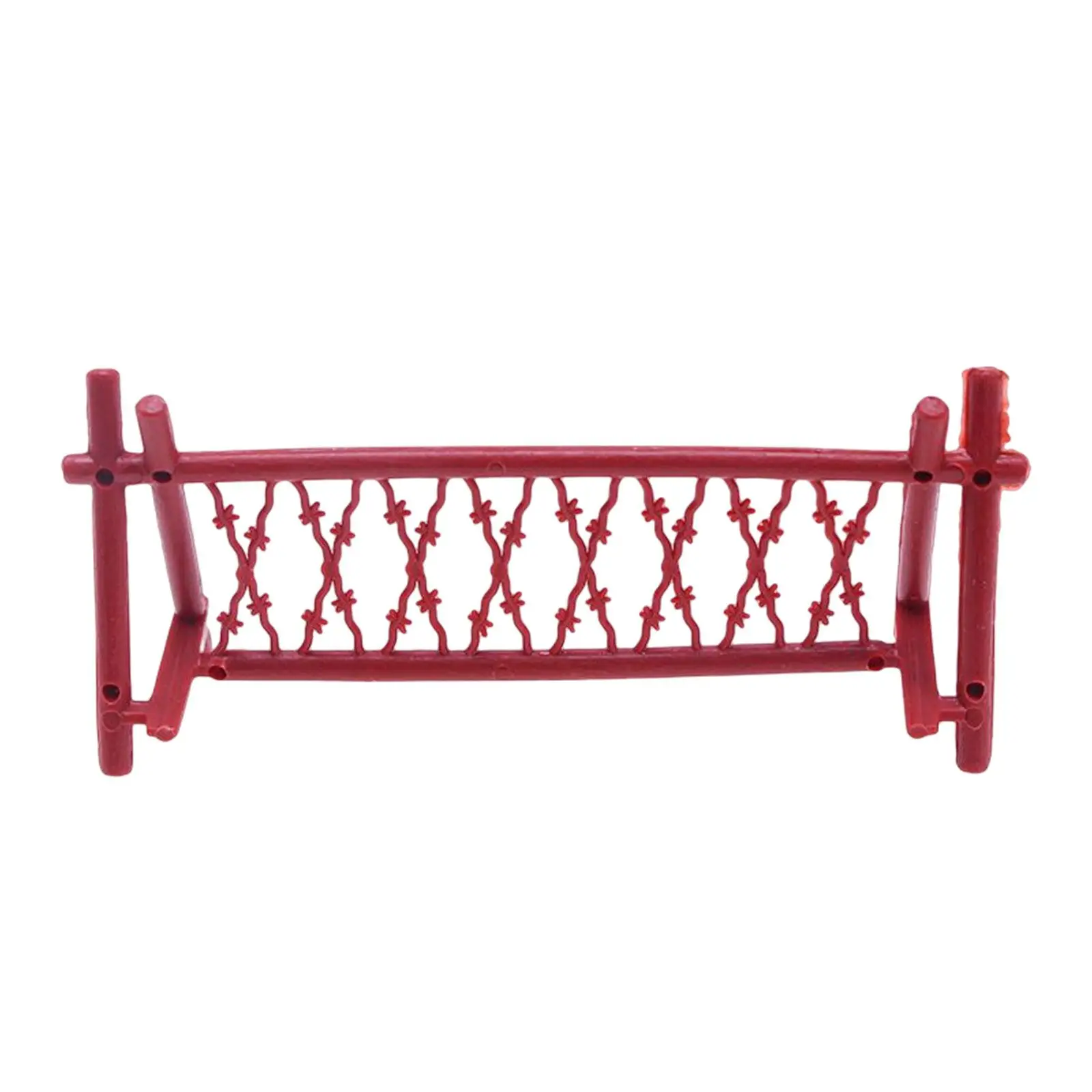 

Universal Dollhouse Miniature Fence Mini Ornaments Decor Micro Scene Model Life Scene Picket Fence for Dollhouse Mini house