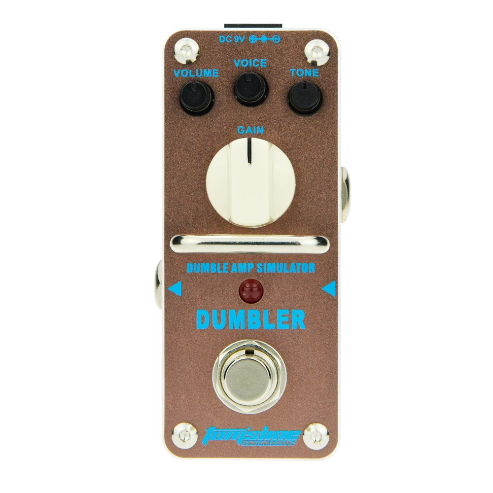 

AROMA ADR-3 Guitar Effects Pedal Analogue Tom'sline Dumbler Amp Simulator Mini Single Electric Guitar Effect Pedal True Bypass