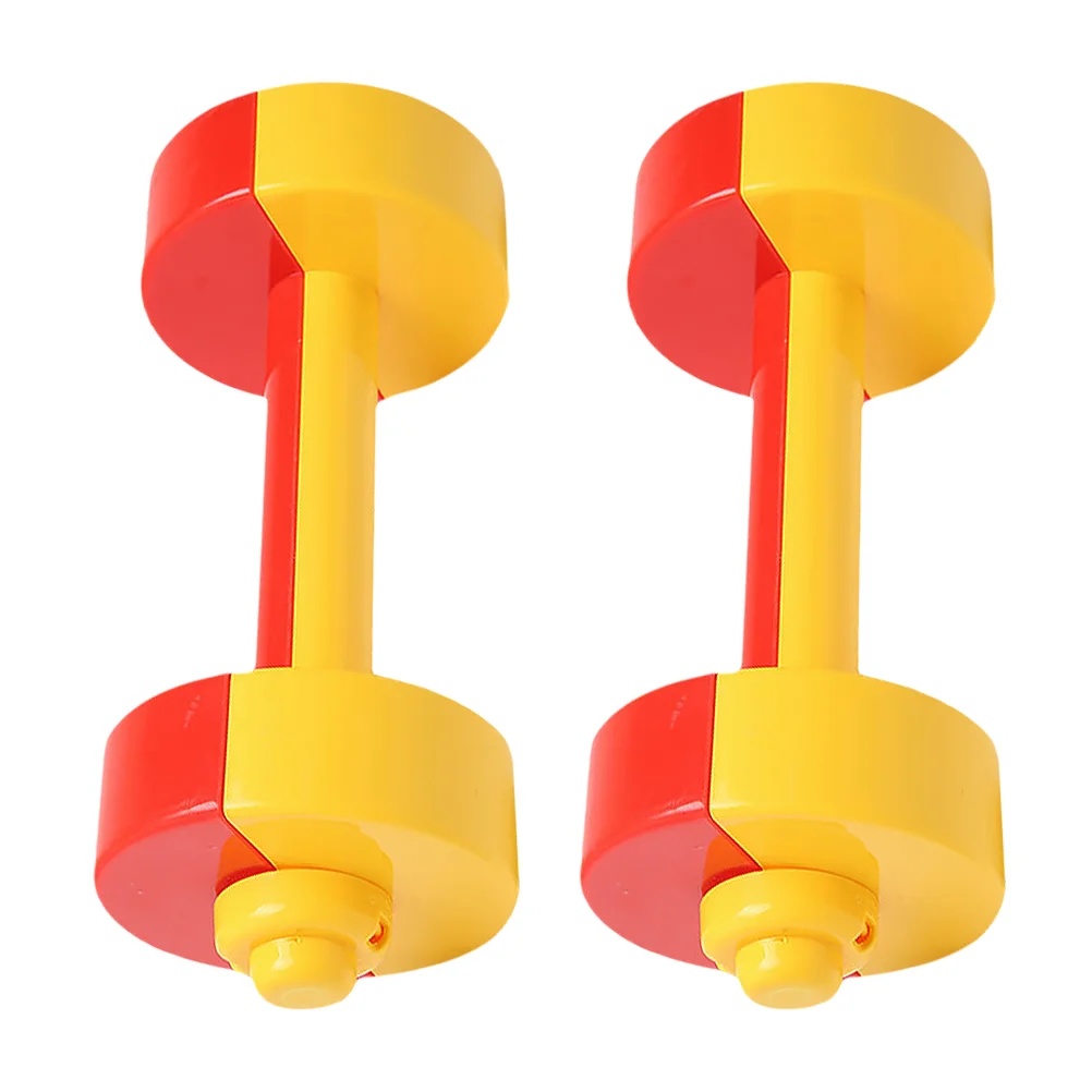 

Kids Barbell Dumbbells Small Adjustable Dumbbell Fitness Dumbbell Puzzle Toy Strength Training Tool Mini Children's Dumbbell