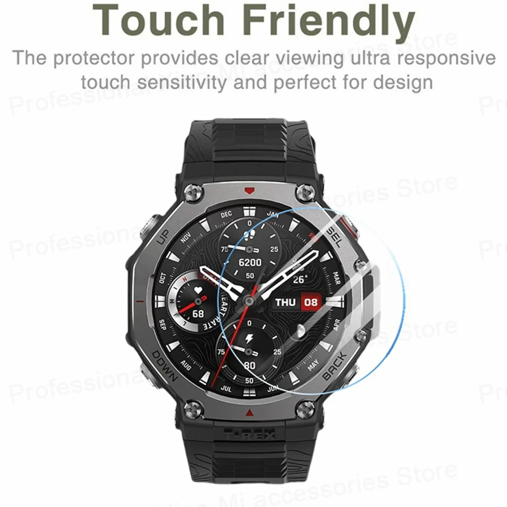 Закаленное стекло для Amazfit T-rex 3 2 Ultra Pro