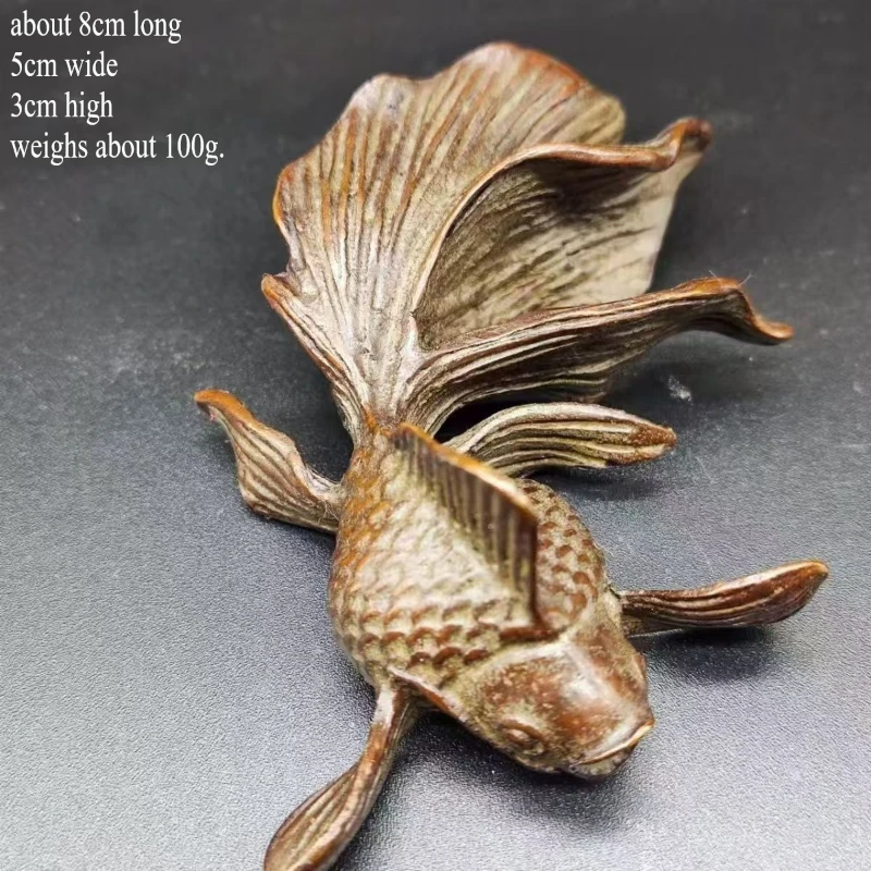 

Металлическая мини-скульптура Lucky Koi