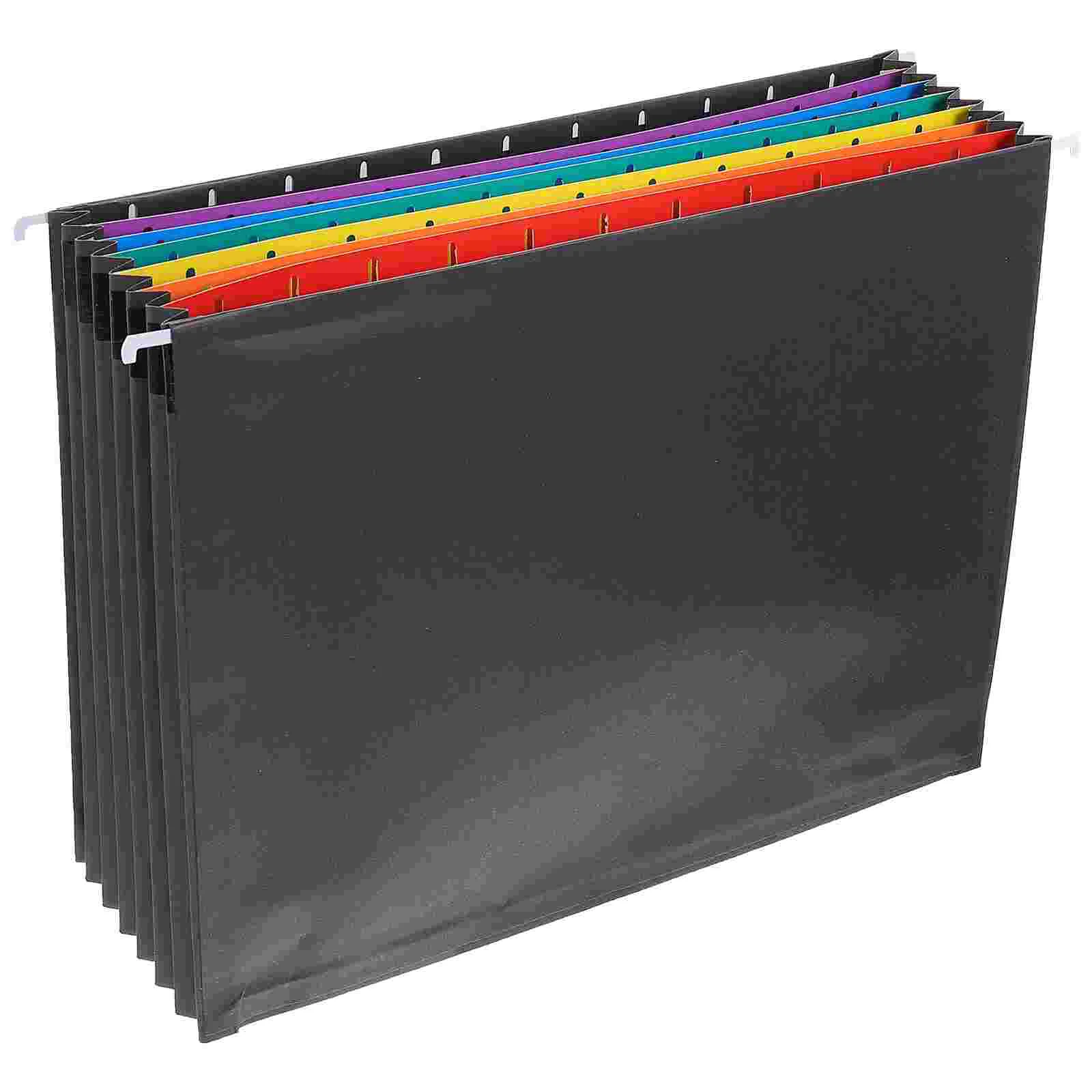 

Colorful Folder Documents Organizer Office Receipts Organizers Paper Hanging File Filer Accordion