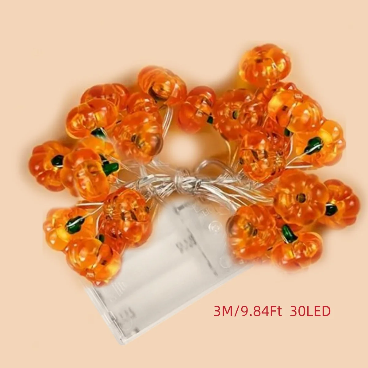 

Гирлянда из медной проволоки для тыквы Peach Forest 3 м 30 светодиодов