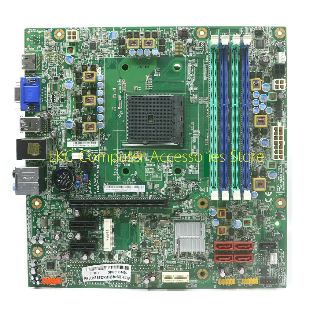 NEW FOR Lenovo Erazer X315 CFM2+A78M Desktop Motherboard 5B20H34319 AMD A78 Chipset FM2+ 4*DDR3 Mainboard 100% Tested