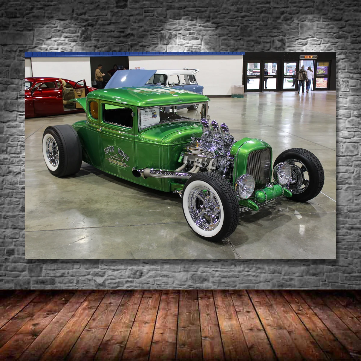 

Винтаж постер 1930 Ford Model A Coupe