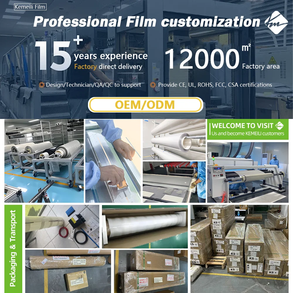 Электрически Pldc Smart Film Пульт дистанционного управления Pdlc Smart Dimming Film Рулон для строительного стекла (art.: 3920d474af65d) - 3920d474af65d