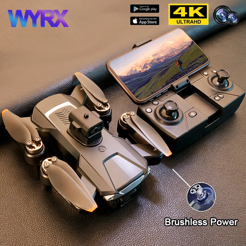 WYRX LS58 Professional RC Drones 4K Camera GPS 5G Wifi Fpv Visual Obstacle Avoidance Brushless Motor Foldable Quadcopter Gift