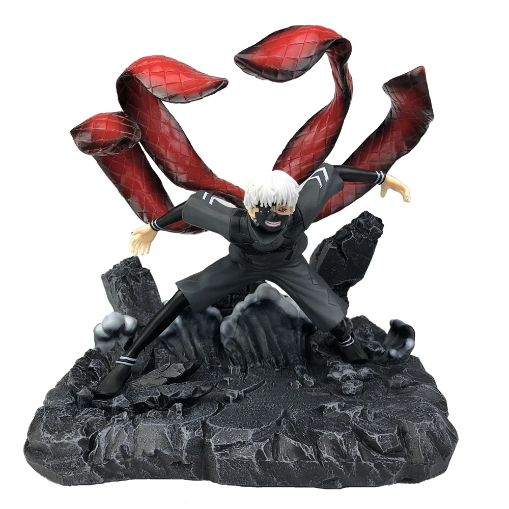 

Tokyo Anime Figurine King of One Eye Deluxe Model Ghoul Action Figure Kaneki Ken Vs Arima Kisho Toy Limited Edition GK