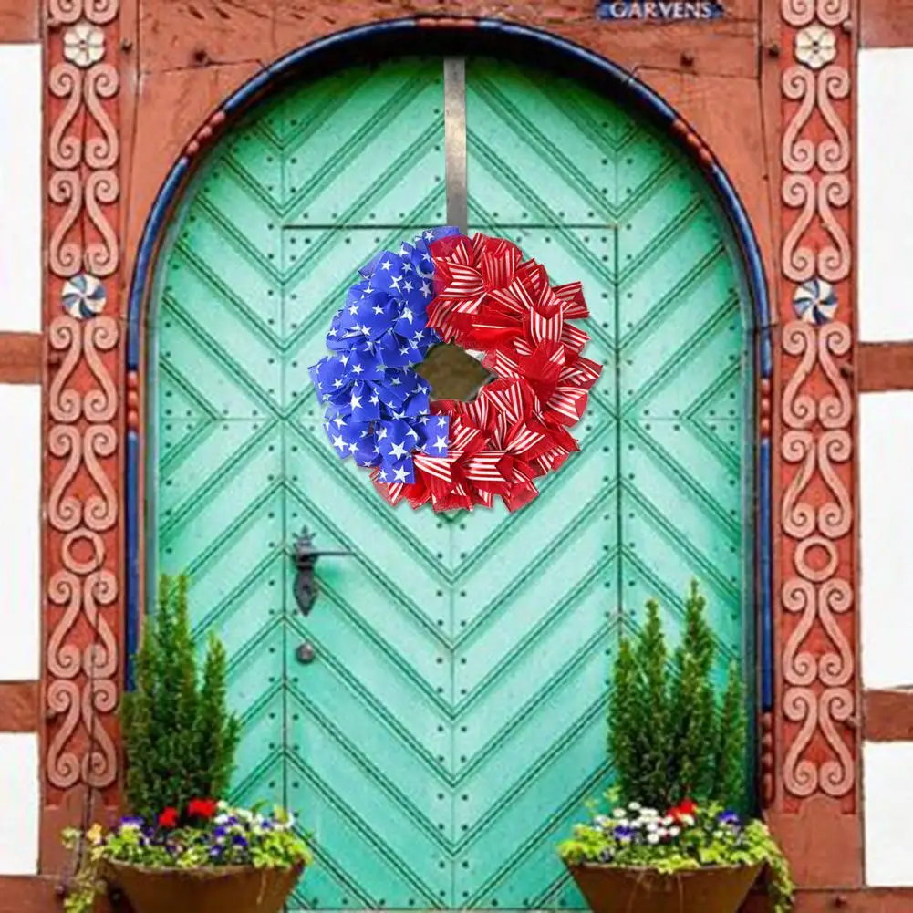 

Fashion Festival Wreath Realistic Looking Cloth Bright-colored Garland Door Hanging Parties Supply